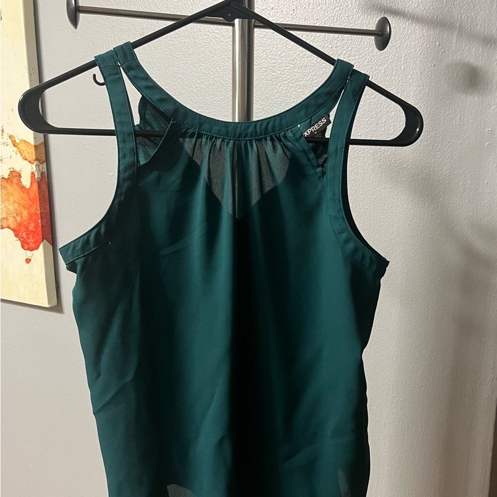 Express dressy sleeveless tank.